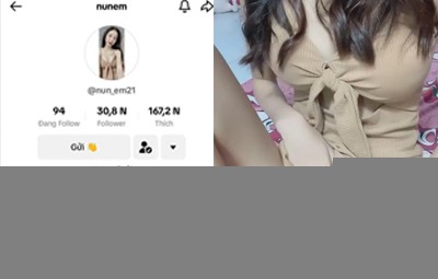 Clip Sex Nun_em21 (Nunem) Lộ 5 Clip Sex Hot Tiktoker 30k Follow